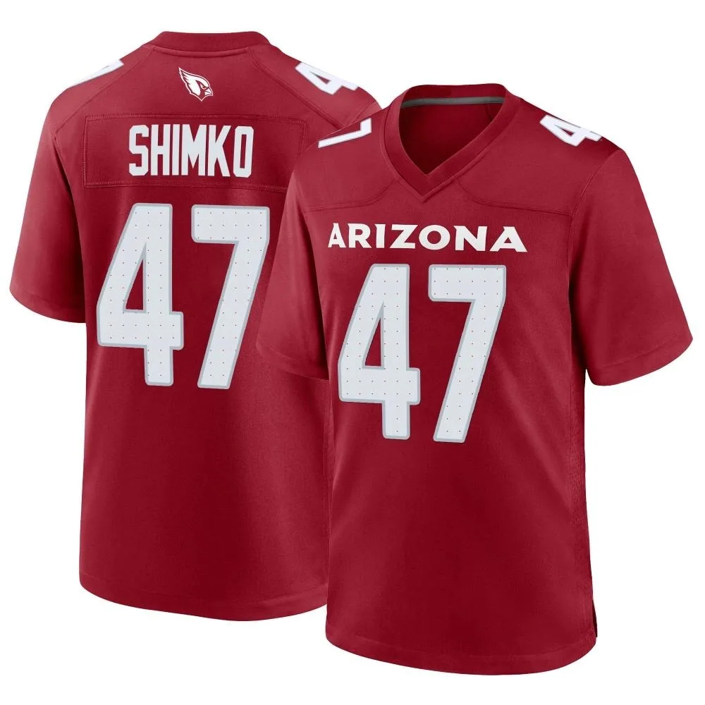 Youth Arizona Cardinals Joe Shimko Nike Cardinal Game Jersey Youth Arizona Cardinals Joe Shimko Nike Cardinal Game Jersey