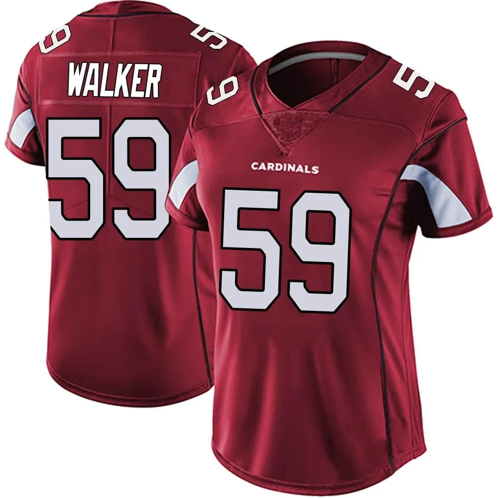 Women's Arizona Cardinals Joe Walker Nike Vapor Team Color Untouchable Limited Red Jersey Women's Arizona Cardinals Joe Walker Nike Vapor Team Color Untouchable Limited Red Jersey