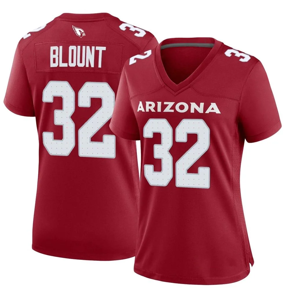 Women's Arizona Cardinals Joey Blount Nike Cardinal Game Jersey Women's Arizona Cardinals Joey Blount Nike Cardinal Game Jersey