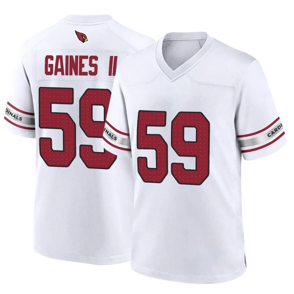 Men's Arizona Cardinals Jon Gaines Ii Nike Game White Jersey Men's Arizona Cardinals Jon Gaines Ii Nike Game White Jersey