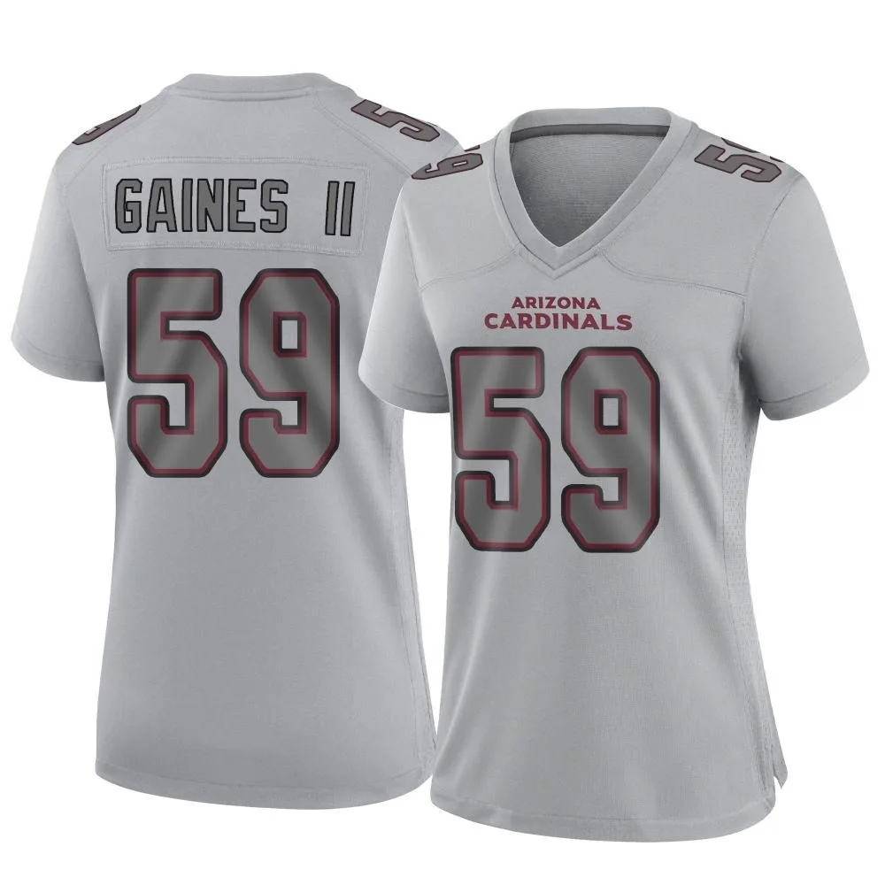 Women's Arizona Cardinals Jon Gaines Ii Nike Atmosphere Fashion Game Gray Jersey Women's Arizona Cardinals Jon Gaines Ii Nike Atmosphere Fashion Game Gray Jersey