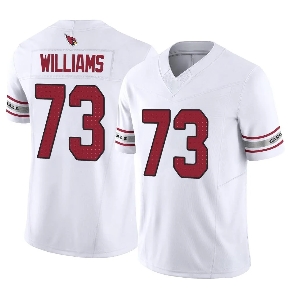 Men's Arizona Cardinals Jonah Williams Nike Vapor F.U.S.E. Limited White Jersey Men's Arizona Cardinals Jonah Williams Nike Vapor F.U.S.E. Limited White Jersey