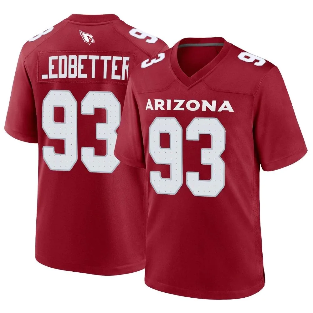 Men's Arizona Cardinals Jonathan Ledbetter Nike Cardinal Game Jersey Men's Arizona Cardinals Jonathan Ledbetter Nike Cardinal Game Jersey