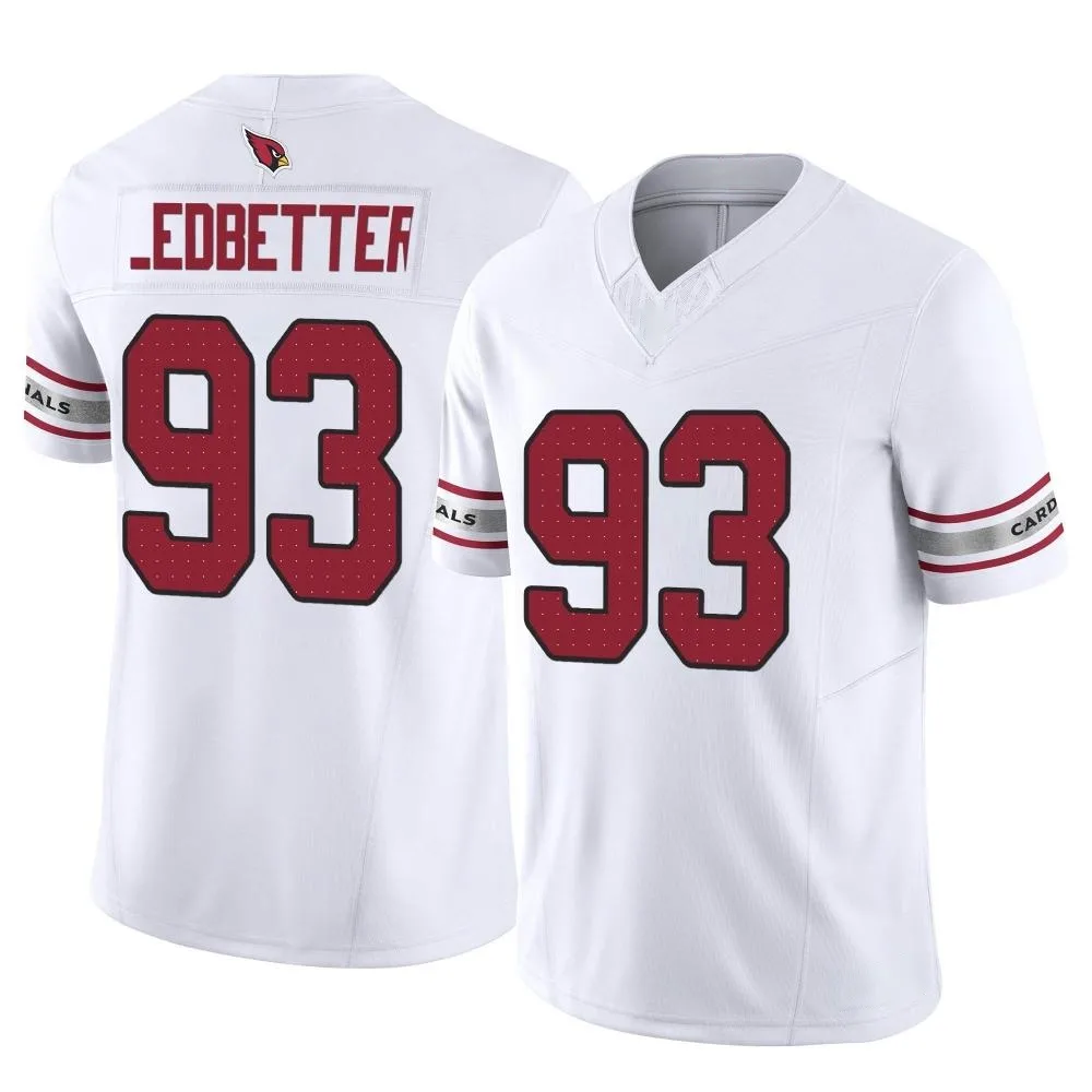 Men's Arizona Cardinals Jonathan Ledbetter Nike Vapor F.U.S.E. Limited White Jersey Men's Arizona Cardinals Jonathan Ledbetter Nike Vapor F.U.S.E. Limited White Jersey