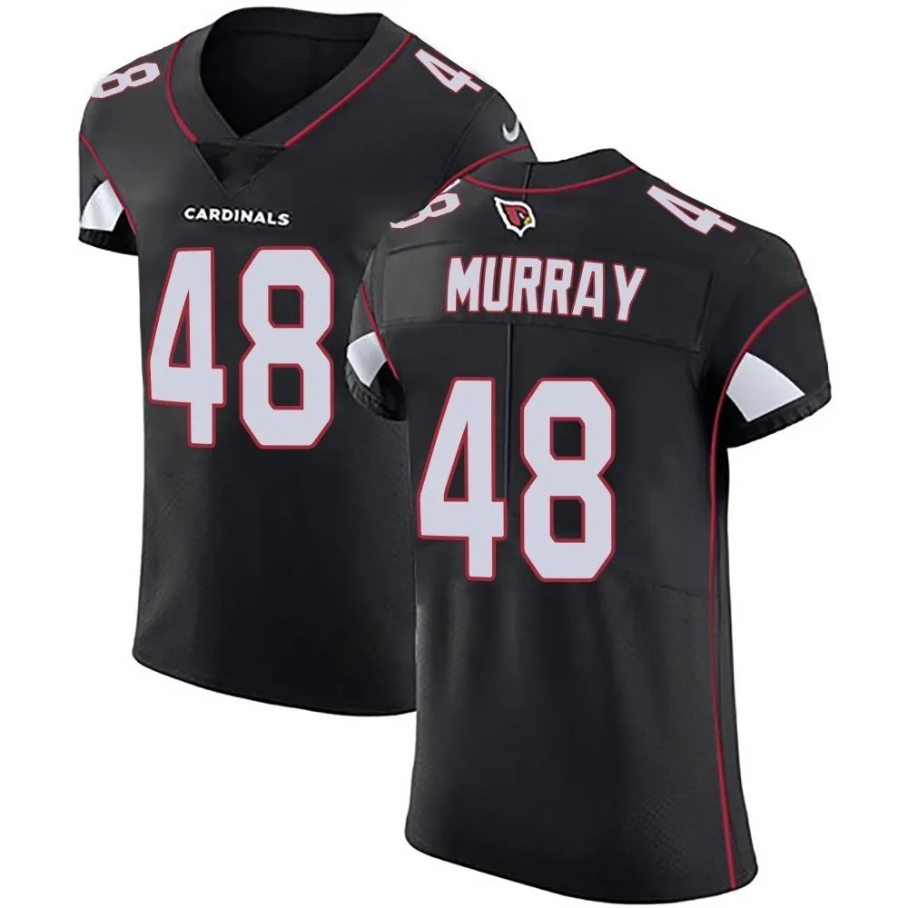 Men's Arizona Cardinals Jordan Murray Nike Alternate Vapor Untouchable Elite Black Jersey Men's Arizona Cardinals Jordan Murray Nike Alternate Vapor Untouchable Elite Black Jersey