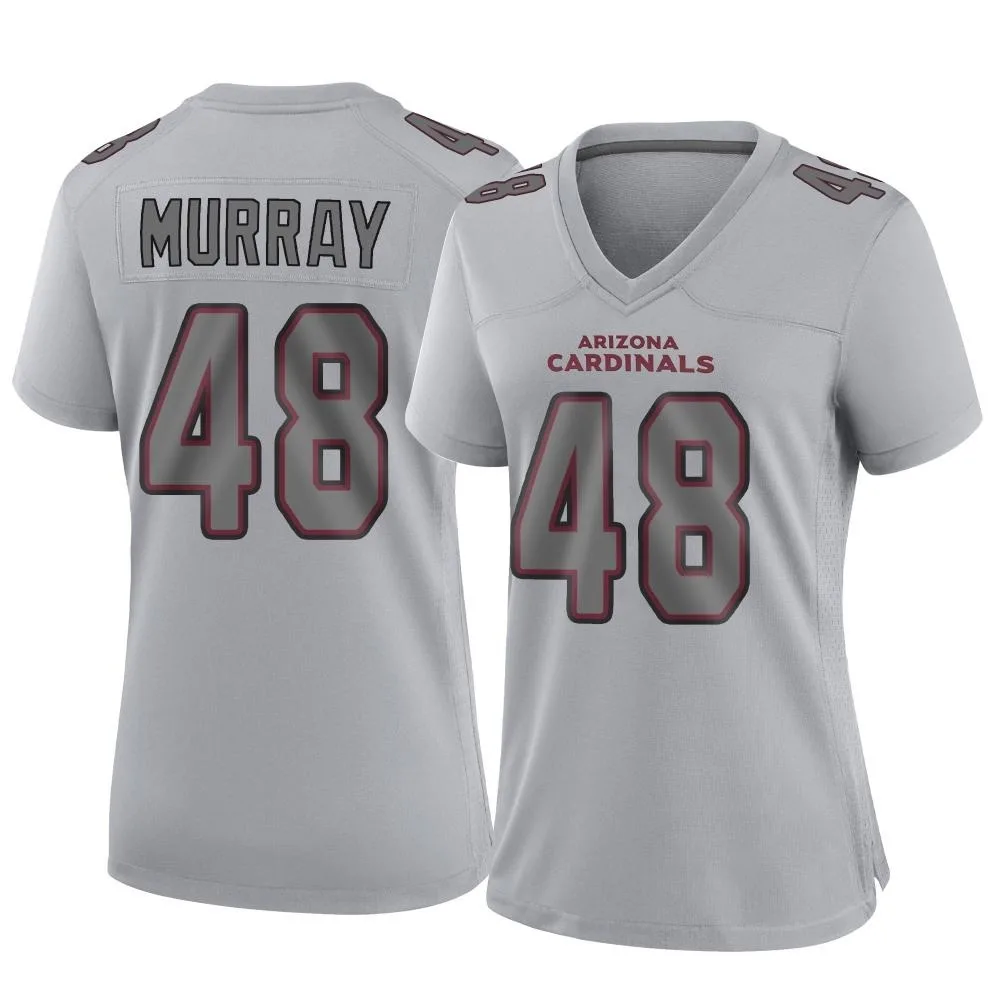 Women's Arizona Cardinals Jordan Murray Nike Atmosphere Fashion Game Gray Jersey Women's Arizona Cardinals Jordan Murray Nike Atmosphere Fashion Game Gray Jersey