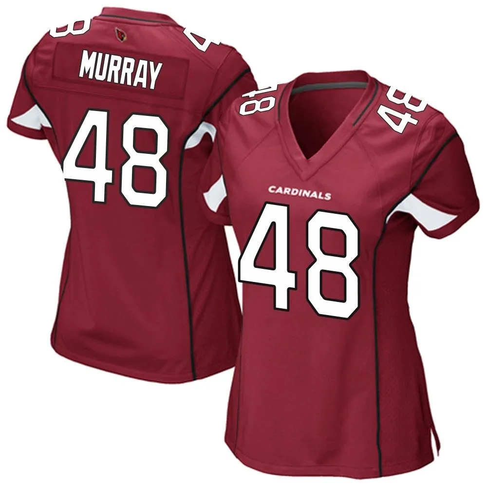 Women's Arizona Cardinals Jordan Murray Nike Cardinal Team Color Game Jersey Women's Arizona Cardinals Jordan Murray Nike Cardinal Team Color Game Jersey