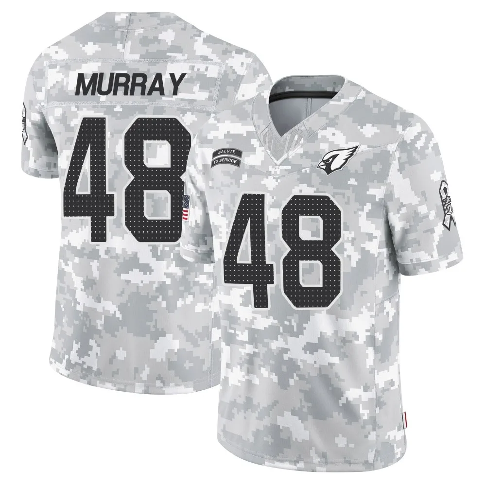 Youth Arizona Cardinals Jordan Murray Nike 2024 Salute To Service Limited Arctic Camo Jersey Youth Arizona Cardinals Jordan Murray Nike 2024 Salute To Service Limited Arctic Camo Jersey