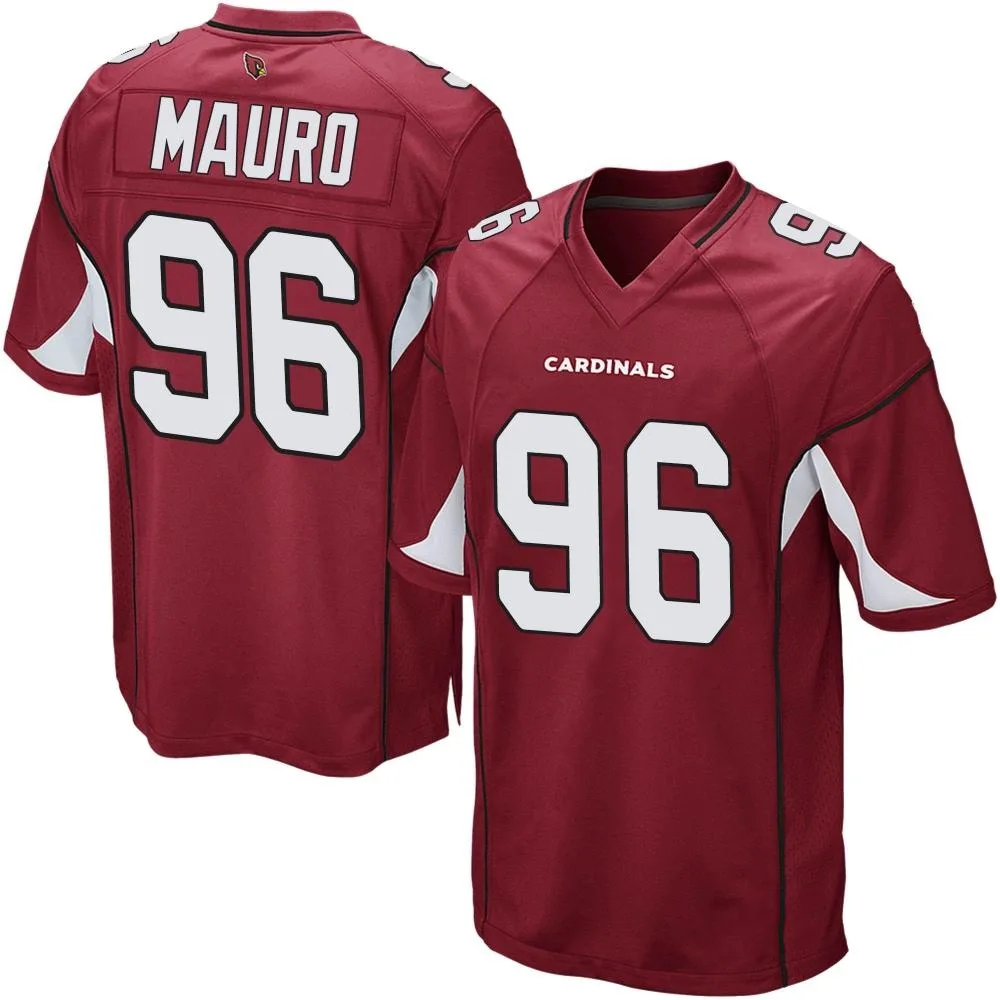 Men's Arizona Cardinals Josh Mauro Nike Cardinal Team Color Game Jersey Men's Arizona Cardinals Josh Mauro Nike Cardinal Team Color Game Jersey