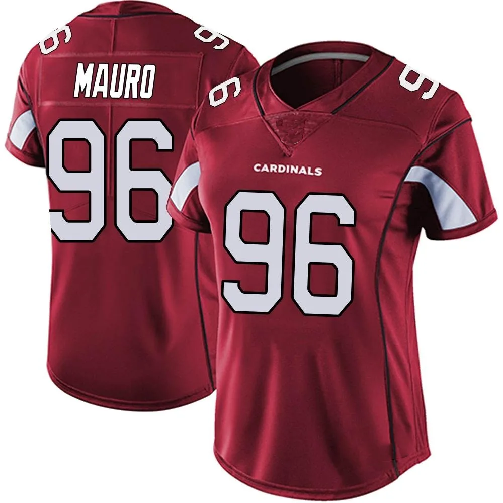 Women's Arizona Cardinals Josh Mauro Nike Vapor Team Color Untouchable Limited Red Jersey Women's Arizona Cardinals Josh Mauro Nike Vapor Team Color Untouchable Limited Red Jersey