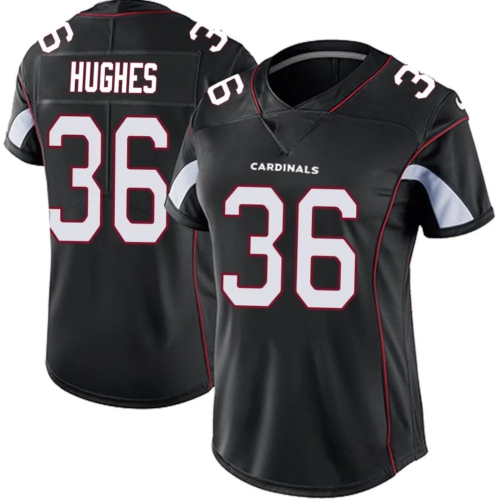 Women's Arizona Cardinals Juju Hughes Nike Vapor Untouchable Limited Black Jersey Women's Arizona Cardinals Juju Hughes Nike Vapor Untouchable Limited Black Jersey