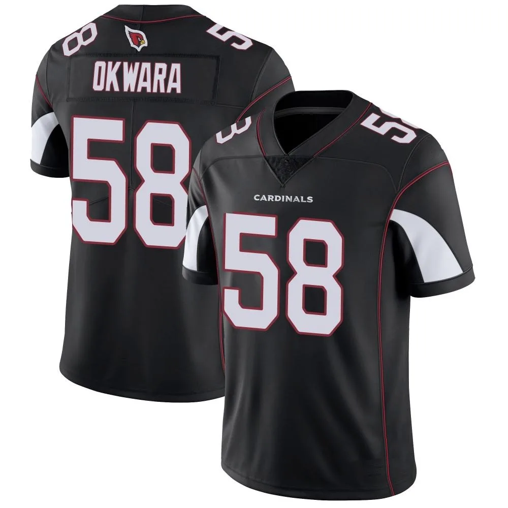 Men's Arizona Cardinals Julian Okwara Nike Vapor Untouchable Limited Black Jersey Men's Arizona Cardinals Julian Okwara Nike Vapor Untouchable Limited Black Jersey