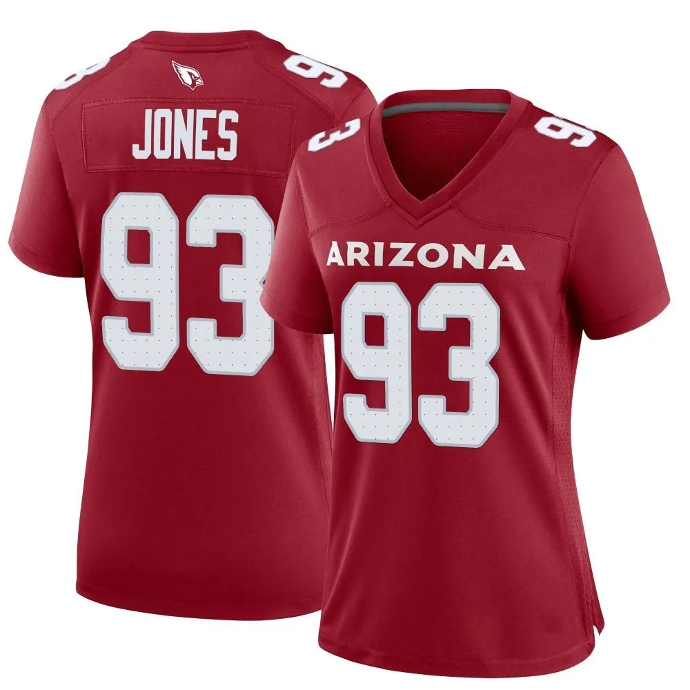 Women's Arizona Cardinals Justin Jones Nike Cardinal Game Jersey Women's Arizona Cardinals Justin Jones Nike Cardinal Game Jersey
