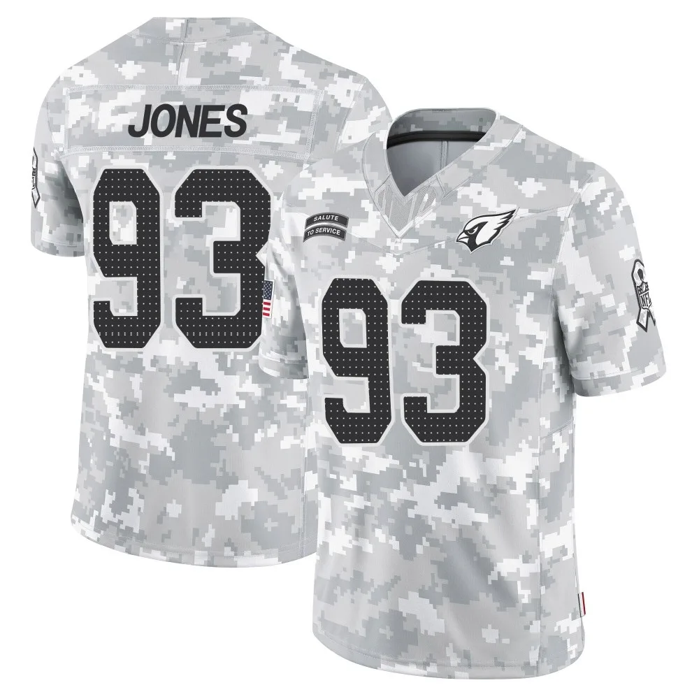 Youth Arizona Cardinals Justin Jones Nike 2024 Salute To Service Limited Arctic Camo Jersey Youth Arizona Cardinals Justin Jones Nike 2024 Salute To Service Limited Arctic Camo Jersey