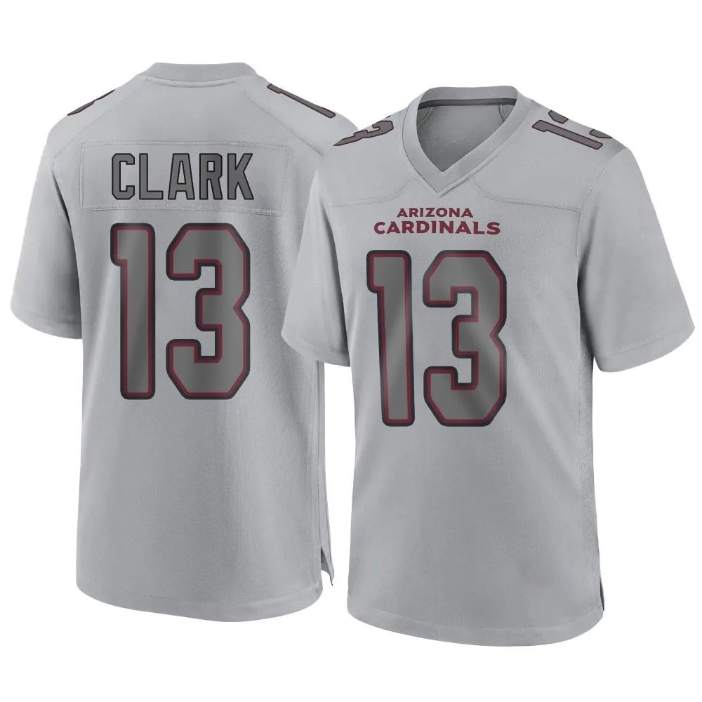 Men's Arizona Cardinals Kei'trel Clark Nike Atmosphere Fashion Game Gray Jersey Men's Arizona Cardinals Kei'trel Clark Nike Atmosphere Fashion Game Gray Jersey