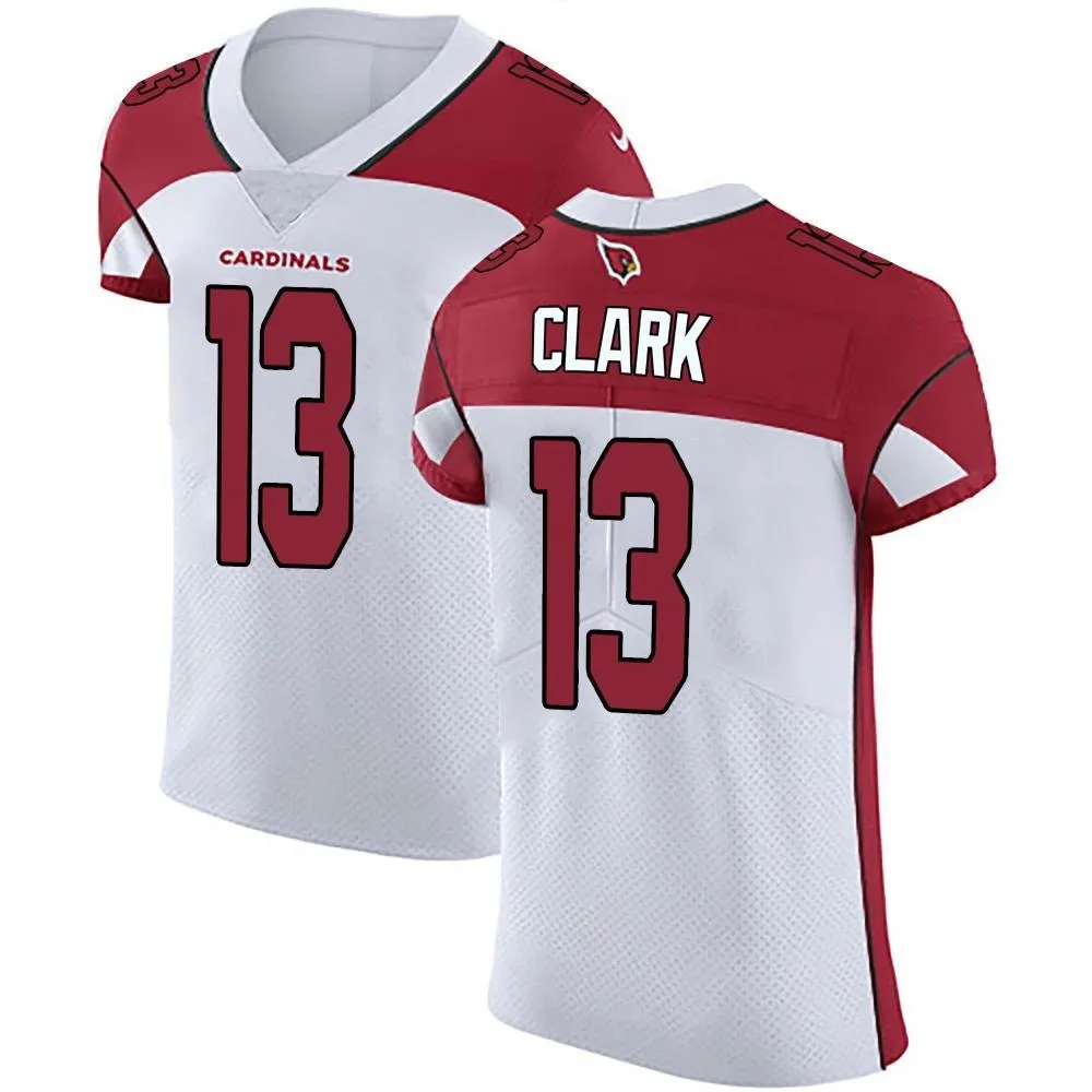 Men's Arizona Cardinals Kei'trel Clark Nike Vapor Untouchable Elite White Jersey Men's Arizona Cardinals Kei'trel Clark Nike Vapor Untouchable Elite White Jersey