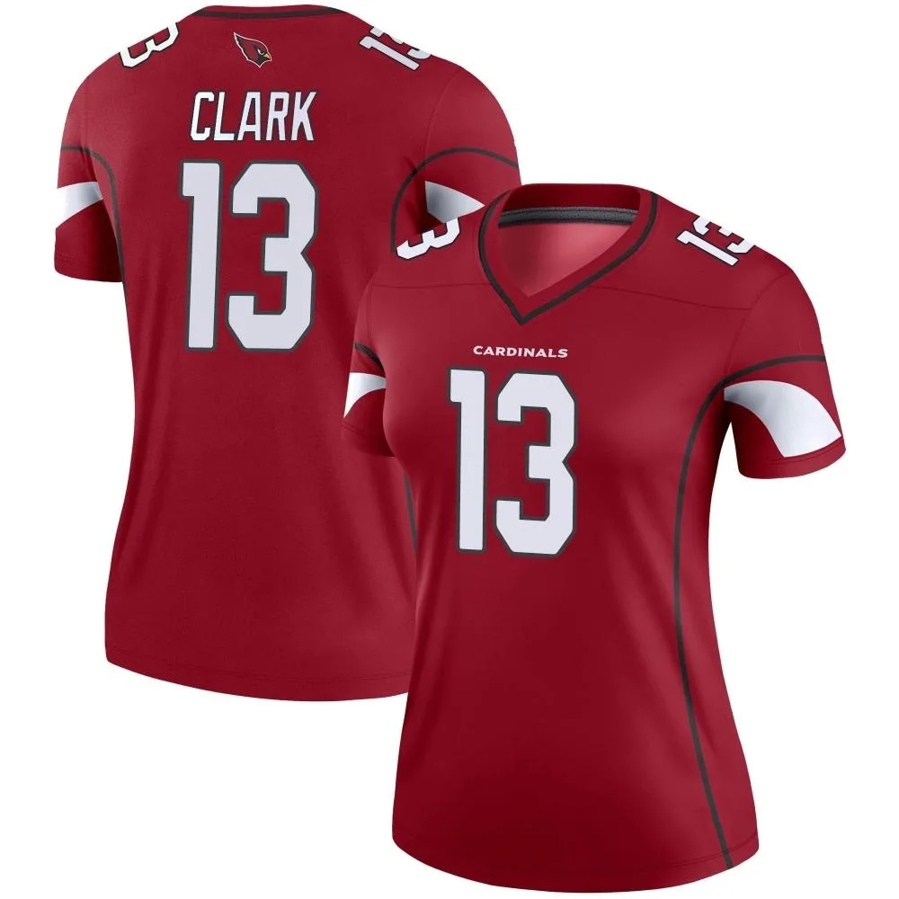 Women's Arizona Cardinals Kei'trel Clark Nike Cardinal Legend Jersey Women's Arizona Cardinals Kei'trel Clark Nike Cardinal Legend Jersey