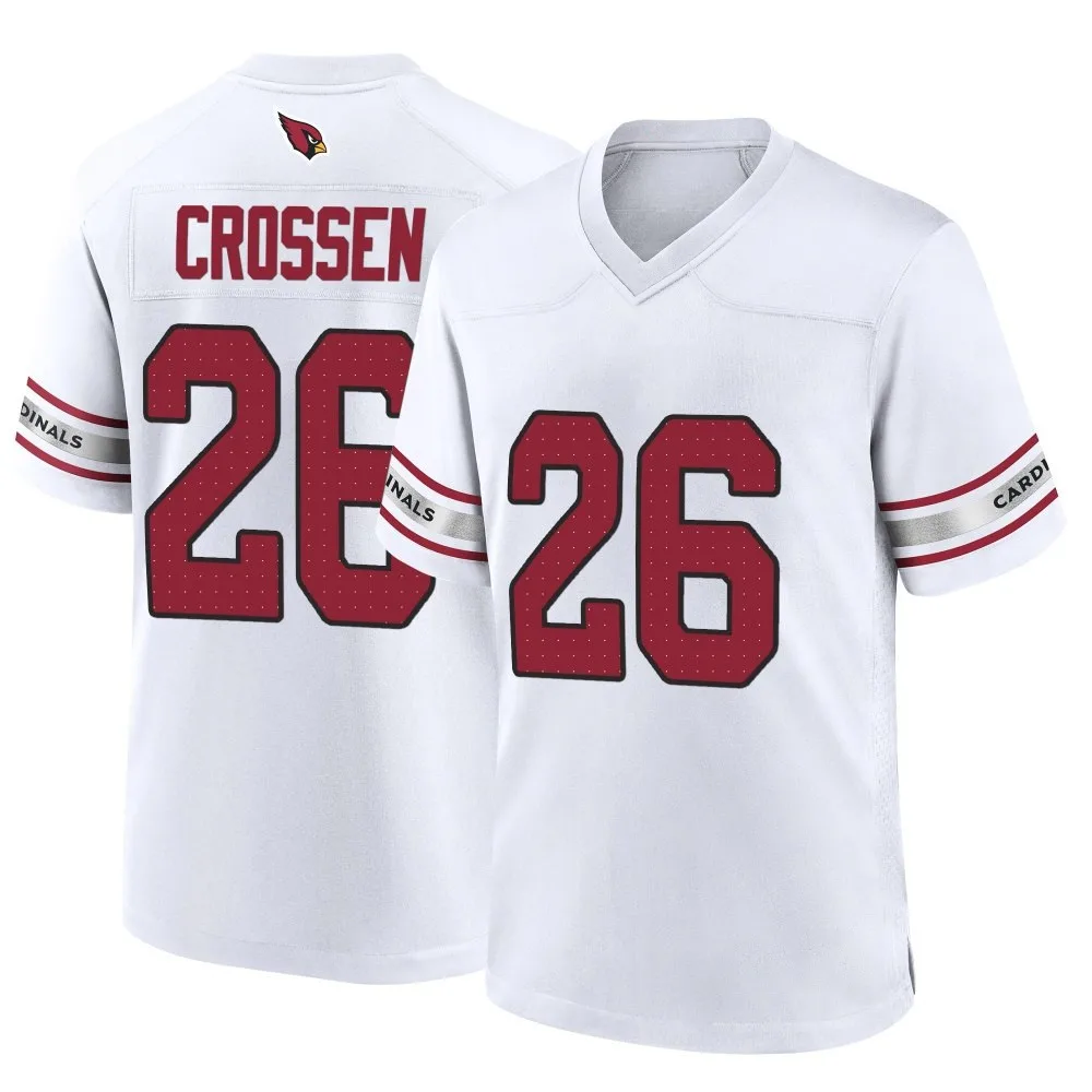 Men's Arizona Cardinals Keion Crossen Nike Game White Jersey Men's Arizona Cardinals Keion Crossen Nike Game White Jersey