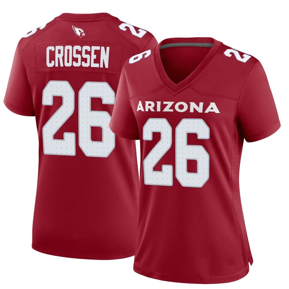 Women's Arizona Cardinals Keion Crossen Nike Cardinal Game Jersey Women's Arizona Cardinals Keion Crossen Nike Cardinal Game Jersey