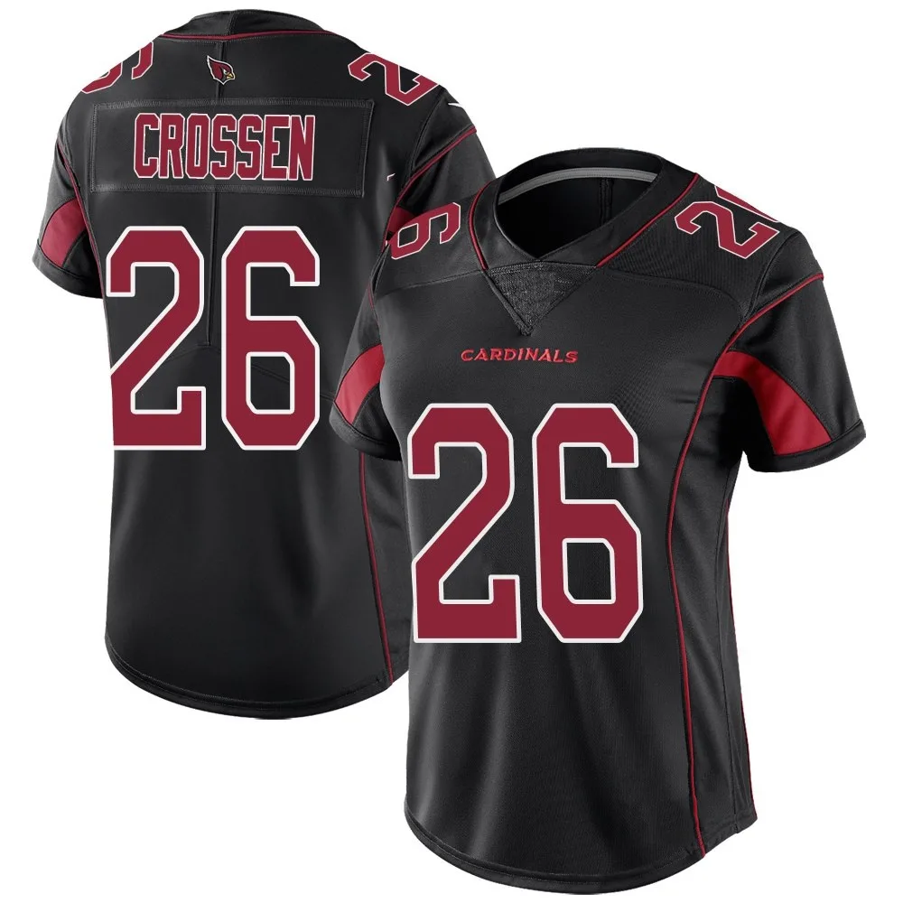 Women's Arizona Cardinals Keion Crossen Nike Color Rush Limited Black Jersey Women's Arizona Cardinals Keion Crossen Nike Color Rush Limited Black Jersey