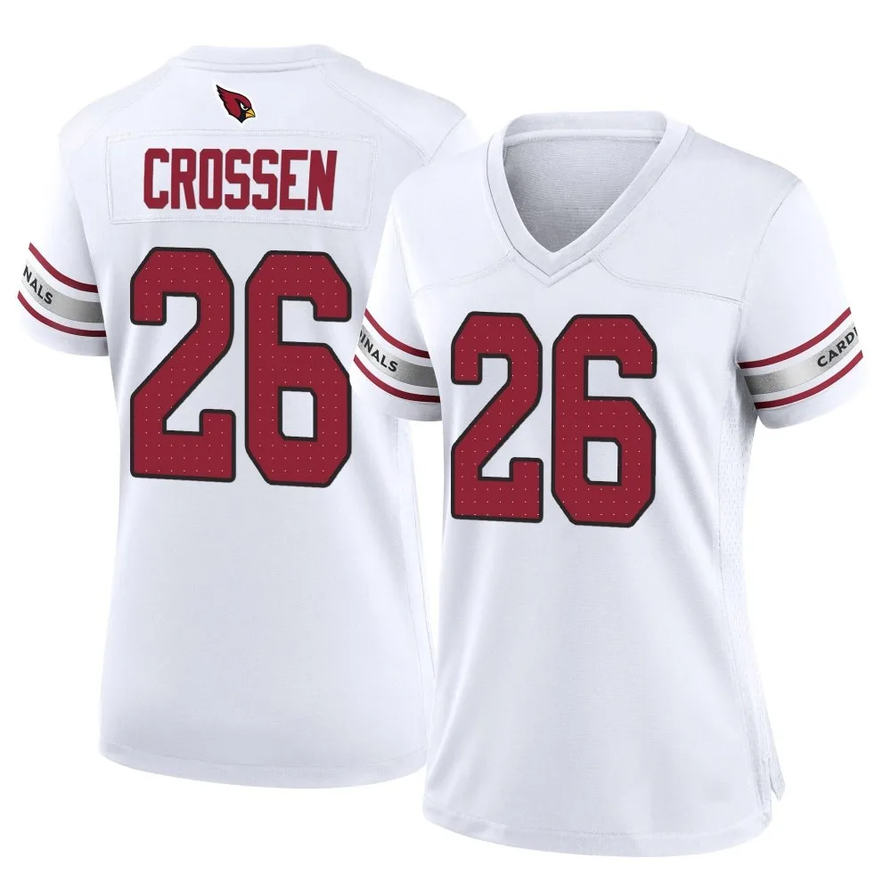 Women's Arizona Cardinals Keion Crossen Nike Game White Jersey Women's Arizona Cardinals Keion Crossen Nike Game White Jersey