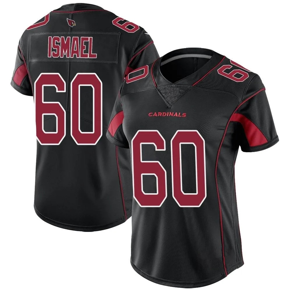 Women's Arizona Cardinals Keith Ismael Nike Color Rush Limited Black Jersey Women's Arizona Cardinals Keith Ismael Nike Color Rush Limited Black Jersey