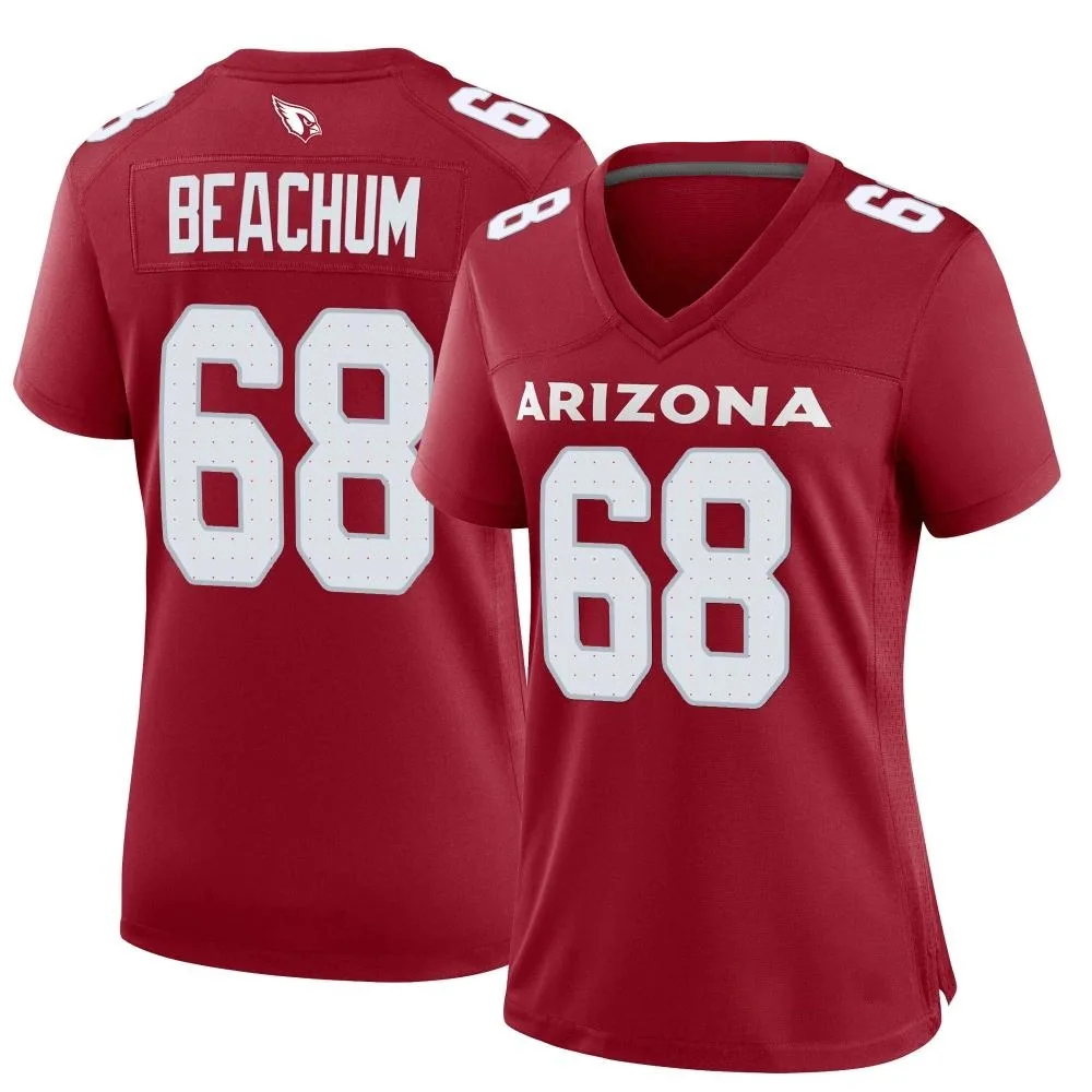 Women's Arizona Cardinals Kelvin Beachum Nike Cardinal Game Jersey Women's Arizona Cardinals Kelvin Beachum Nike Cardinal Game Jersey