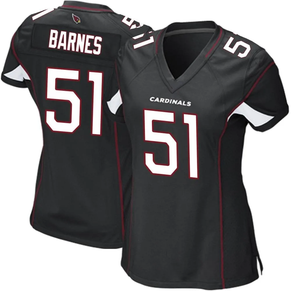 Women's Arizona Cardinals Krys Barnes Nike Alternate Game Black Jersey Women's Arizona Cardinals Krys Barnes Nike Alternate Game Black Jersey