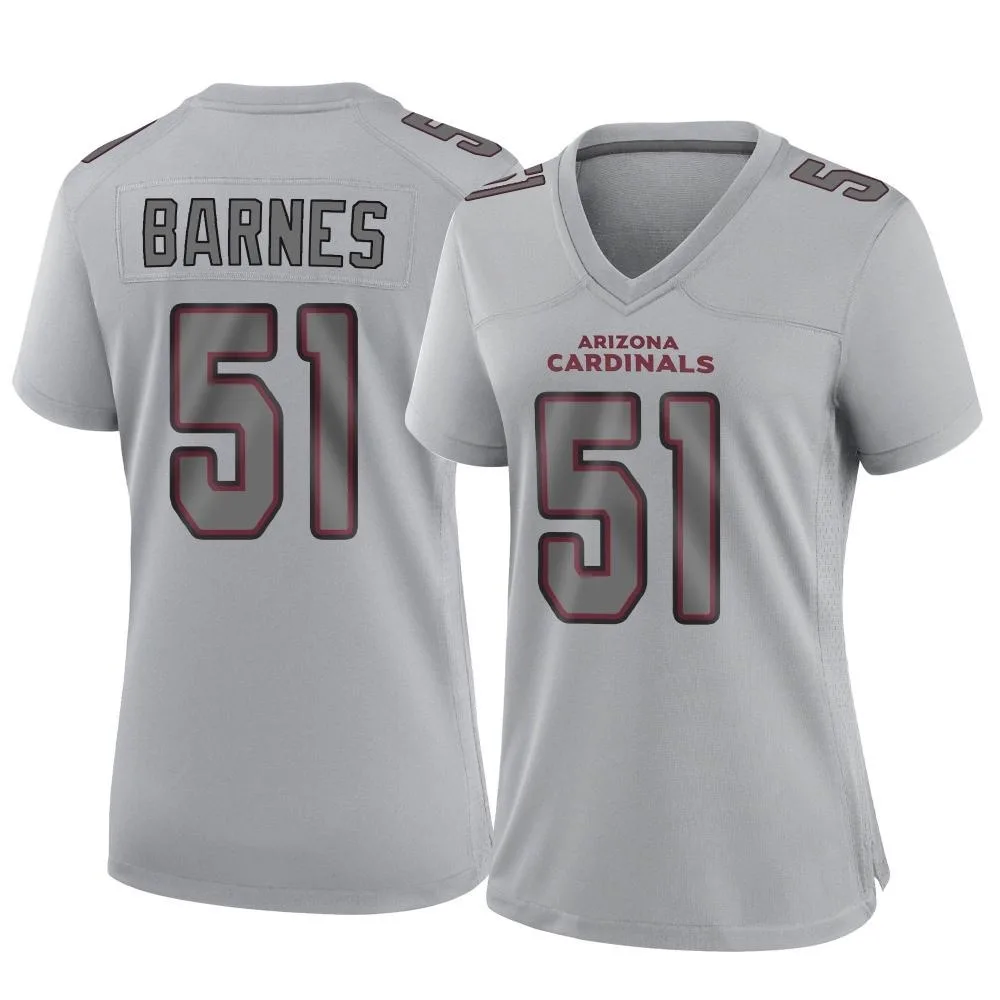 Women's Arizona Cardinals Krys Barnes Nike Atmosphere Fashion Game Gray Jersey Women's Arizona Cardinals Krys Barnes Nike Atmosphere Fashion Game Gray Jersey