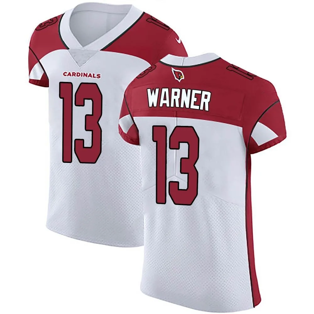 Men's Arizona Cardinals Kurt Warner Nike Vapor Untouchable Elite White Jersey Men's Arizona Cardinals Kurt Warner Nike Vapor Untouchable Elite White Jersey
