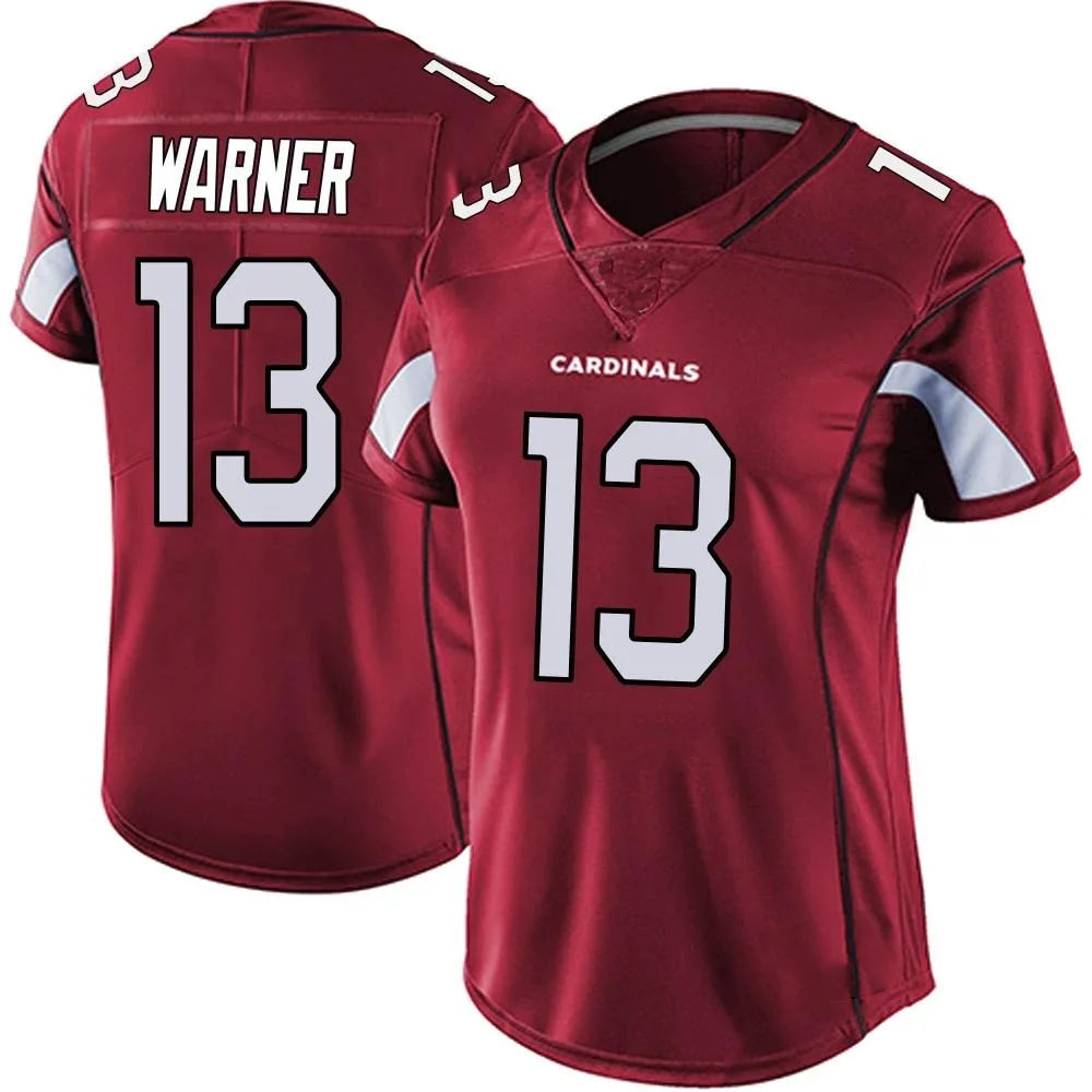 Women's Arizona Cardinals Kurt Warner Nike Vapor Team Color Untouchable Limited Red Jersey Women's Arizona Cardinals Kurt Warner Nike Vapor Team Color Untouchable Limited Red Jersey