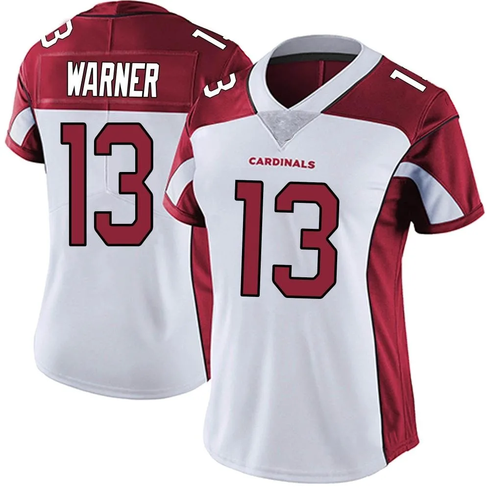 Women's Arizona Cardinals Kurt Warner Nike Vapor Untouchable Limited White Jersey Women's Arizona Cardinals Kurt Warner Nike Vapor Untouchable Limited White Jersey