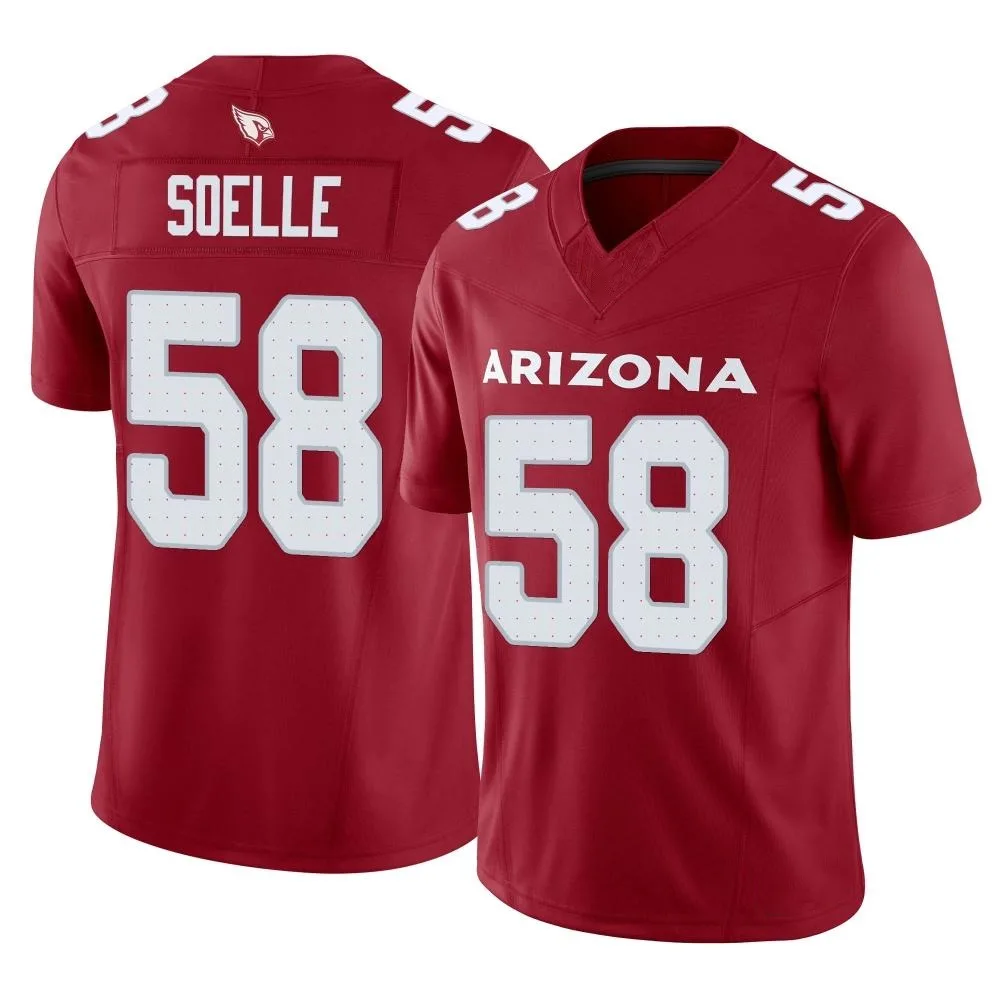 Men's Arizona Cardinals Kyle Soelle Nike Cardinal Vapor F.U.S.E. Limited Jersey Men's Arizona Cardinals Kyle Soelle Nike Cardinal Vapor F.U.S.E. Limited Jersey