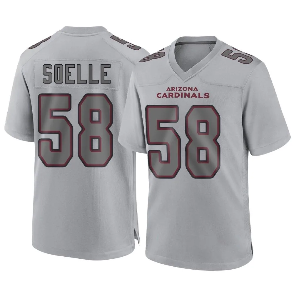 Youth Arizona Cardinals Kyle Soelle Nike Atmosphere Fashion Game Gray Jersey Youth Arizona Cardinals Kyle Soelle Nike Atmosphere Fashion Game Gray Jersey