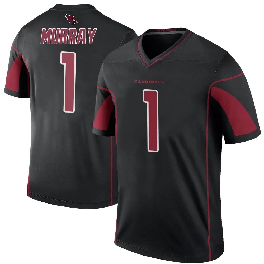 Men's Arizona Cardinals Kyler Murray Nike Color Rush Legend Black Jersey Men's Arizona Cardinals Kyler Murray Nike Color Rush Legend Black Jersey