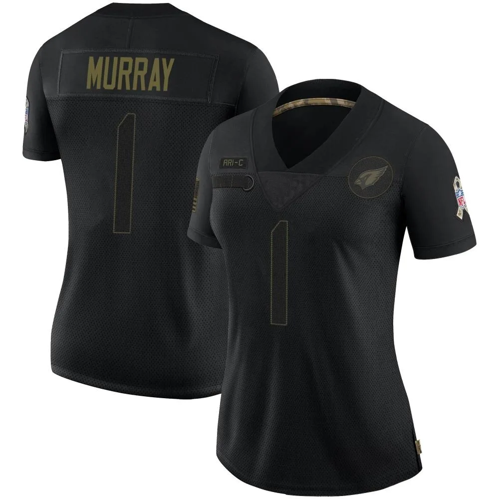 Women's Arizona Cardinals Kyler Murray Nike 2020 Salute To Service Limited Black Jersey Women's Arizona Cardinals Kyler Murray Nike 2020 Salute To Service Limited Black Jersey