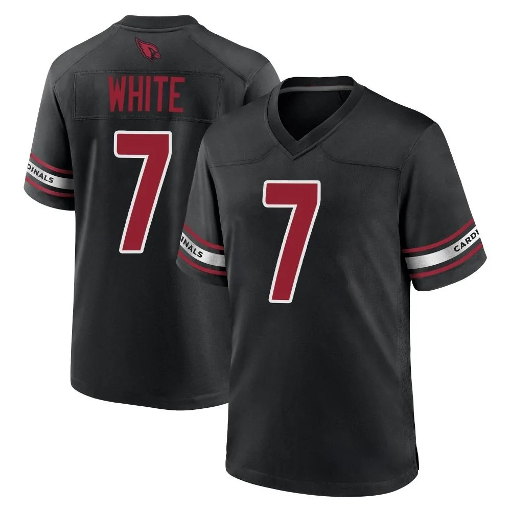 Men's Arizona Cardinals Kyzir White Nike 2nd Alternate Game Black Jersey Men's Arizona Cardinals Kyzir White Nike 2nd Alternate Game Black Jersey