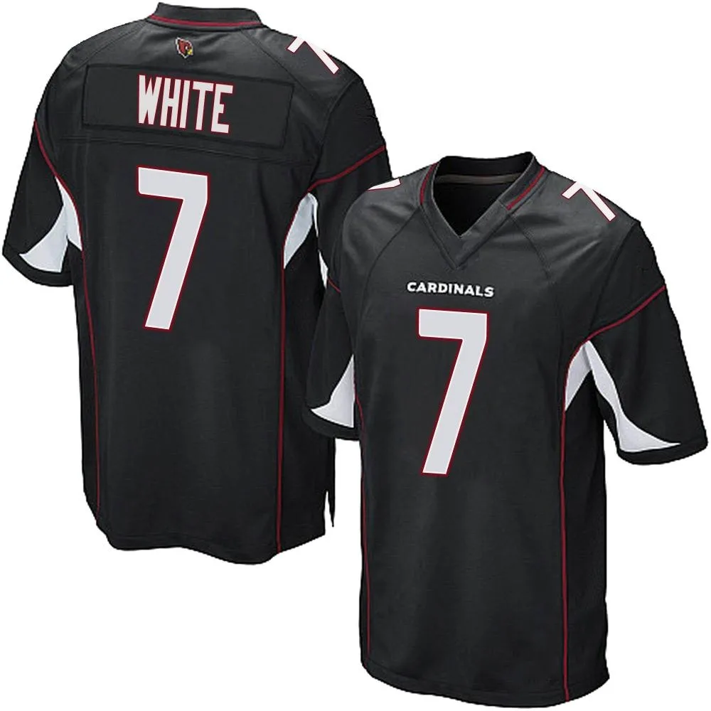 Men's Arizona Cardinals Kyzir White Nike Alternate Game Black Jersey Men's Arizona Cardinals Kyzir White Nike Alternate Game Black Jersey