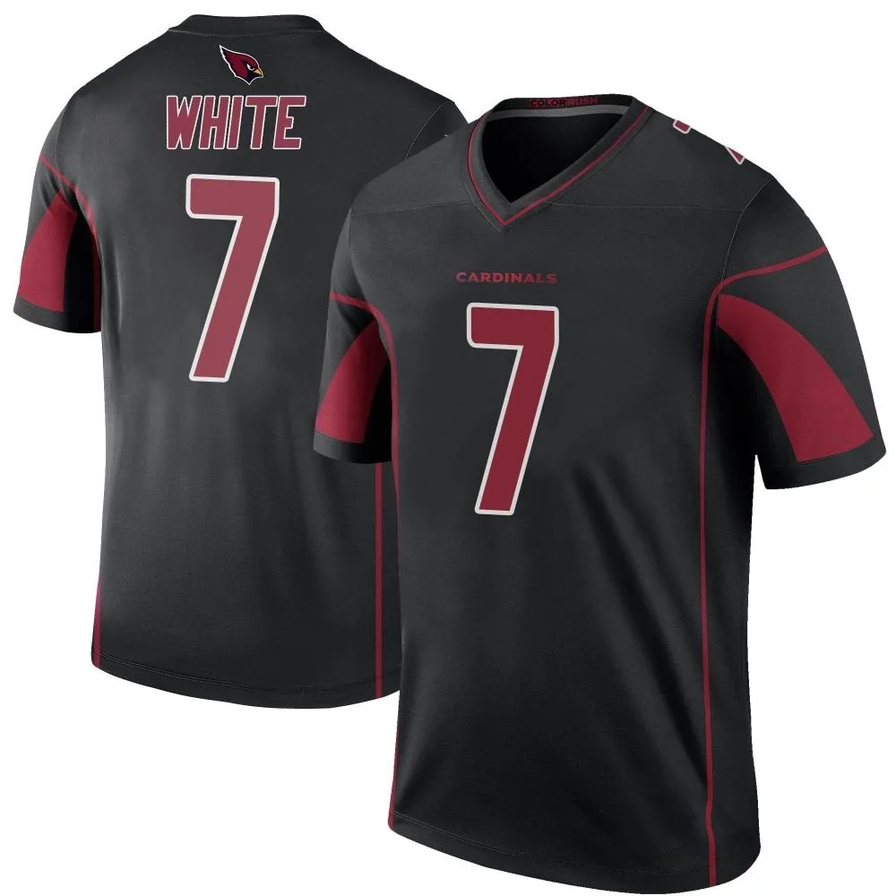 Men's Arizona Cardinals Kyzir White Nike Color Rush Legend Black Jersey Men's Arizona Cardinals Kyzir White Nike Color Rush Legend Black Jersey