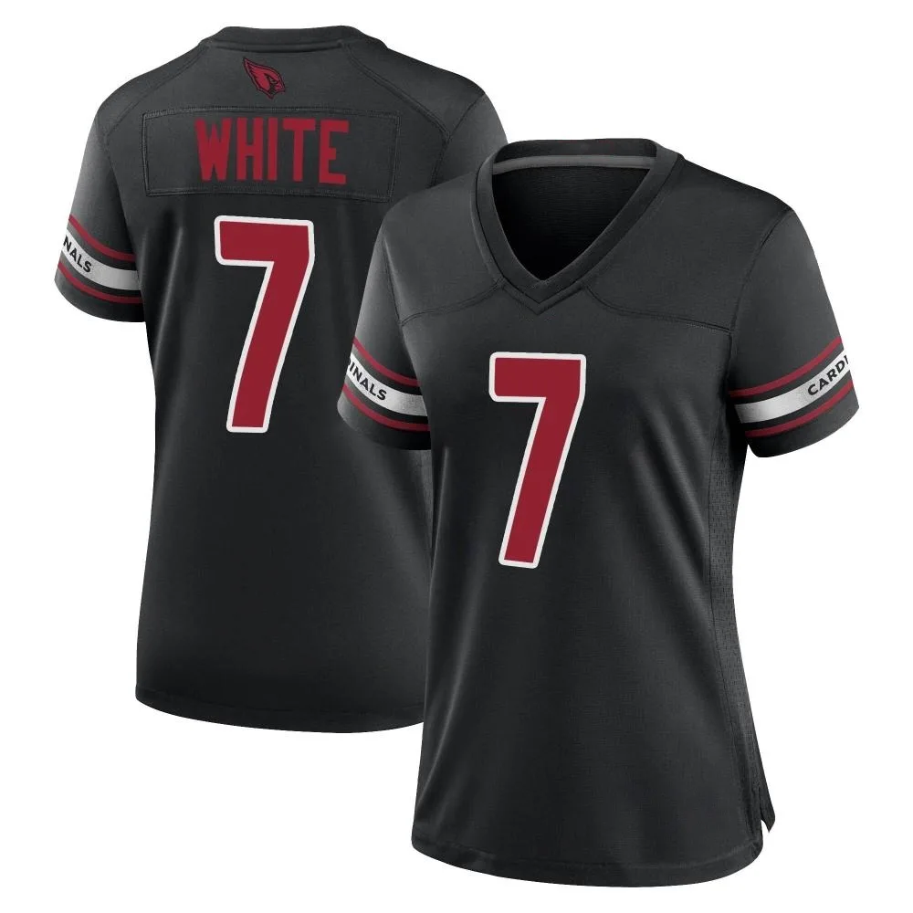 Women's Arizona Cardinals Kyzir White Nike 2nd Alternate Game Black Jersey Women's Arizona Cardinals Kyzir White Nike 2nd Alternate Game Black Jersey