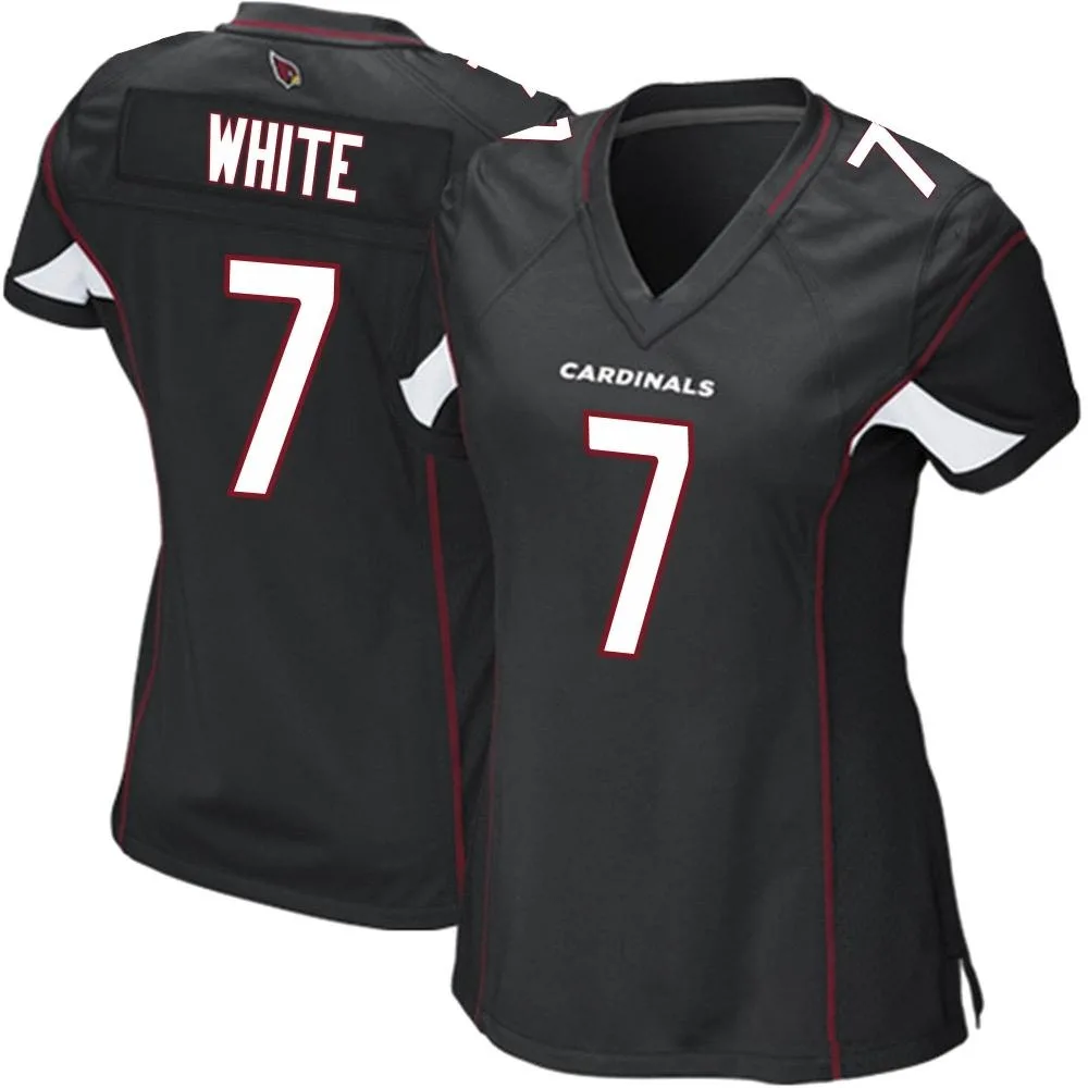 Women's Arizona Cardinals Kyzir White Nike Alternate Game Black Jersey Women's Arizona Cardinals Kyzir White Nike Alternate Game Black Jersey