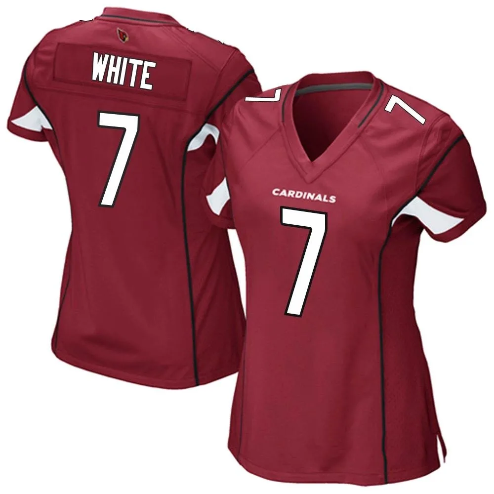 Women's Arizona Cardinals Kyzir White Nike Cardinal Team Color Game Jersey Women's Arizona Cardinals Kyzir White Nike Cardinal Team Color Game Jersey