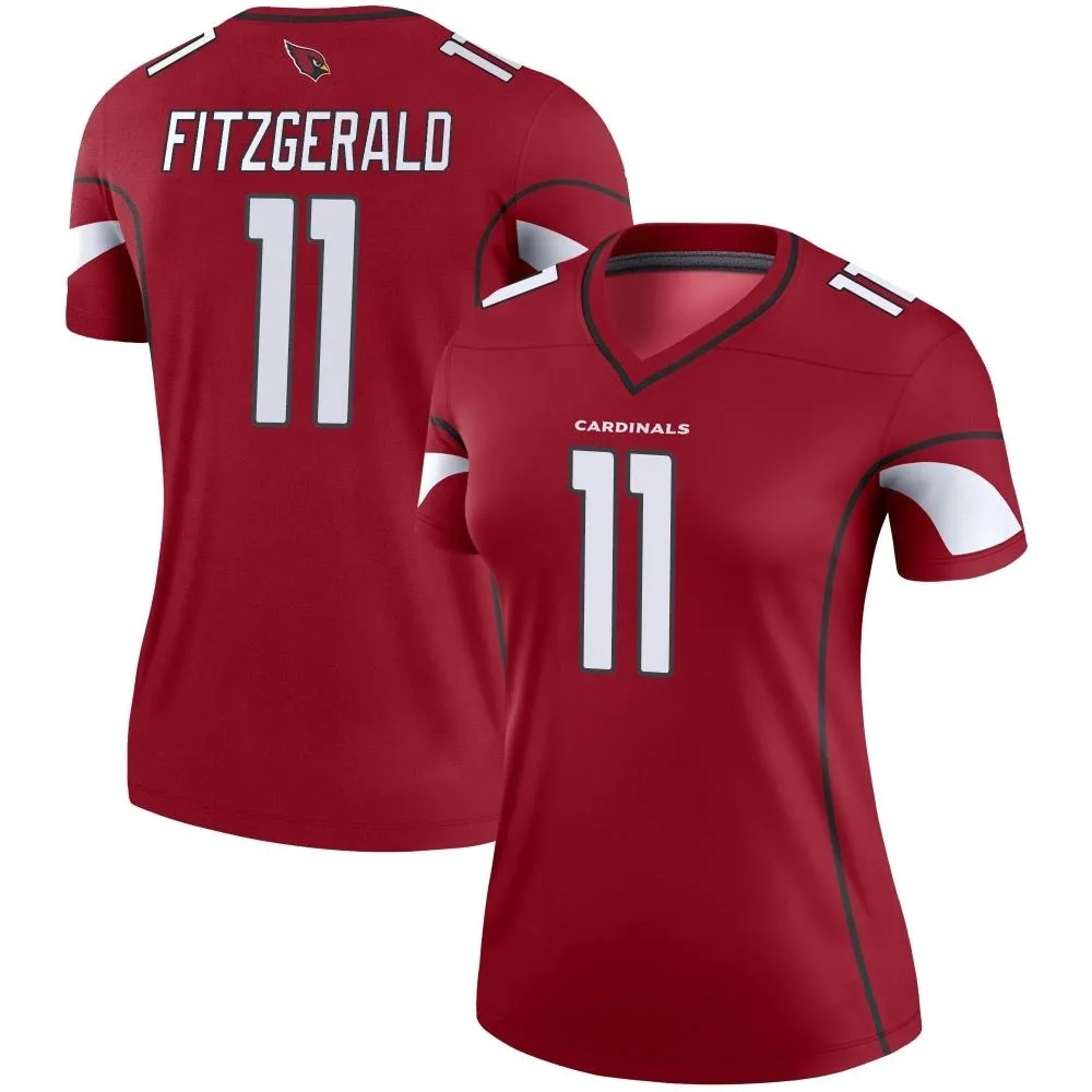 Women's Arizona Cardinals Larry Fitzgerald Nike Cardinal Legend Jersey Women's Arizona Cardinals Larry Fitzgerald Nike Cardinal Legend Jersey