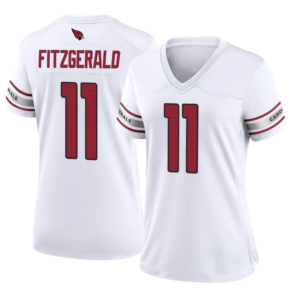 Women's Arizona Cardinals Larry Fitzgerald Nike Game White Jersey Women's Arizona Cardinals Larry Fitzgerald Nike Game White Jersey
