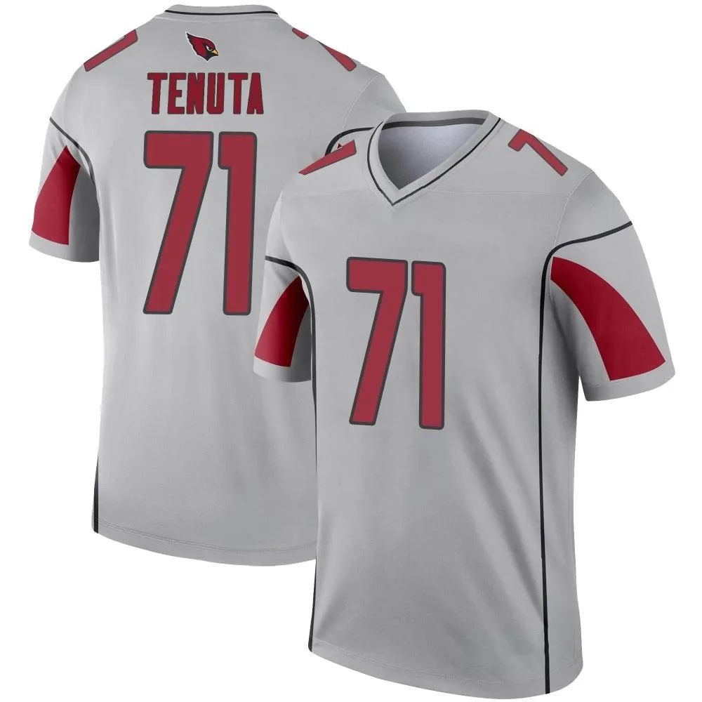 Men's Arizona Cardinals Luke Tenuta Nike Inverted Silver Legend Jersey Men's Arizona Cardinals Luke Tenuta Nike Inverted Silver Legend Jersey