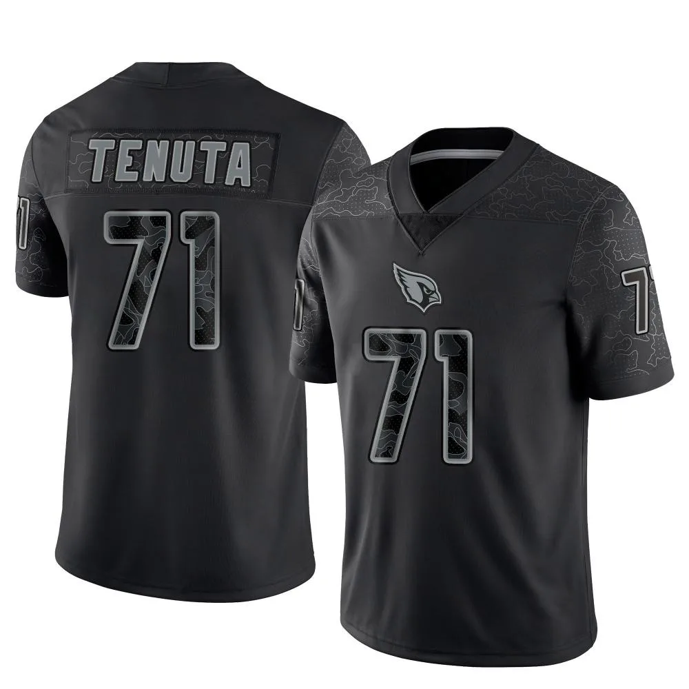 Men's Arizona Cardinals Luke Tenuta Nike Reflective Limited Black Jersey Men's Arizona Cardinals Luke Tenuta Nike Reflective Limited Black Jersey