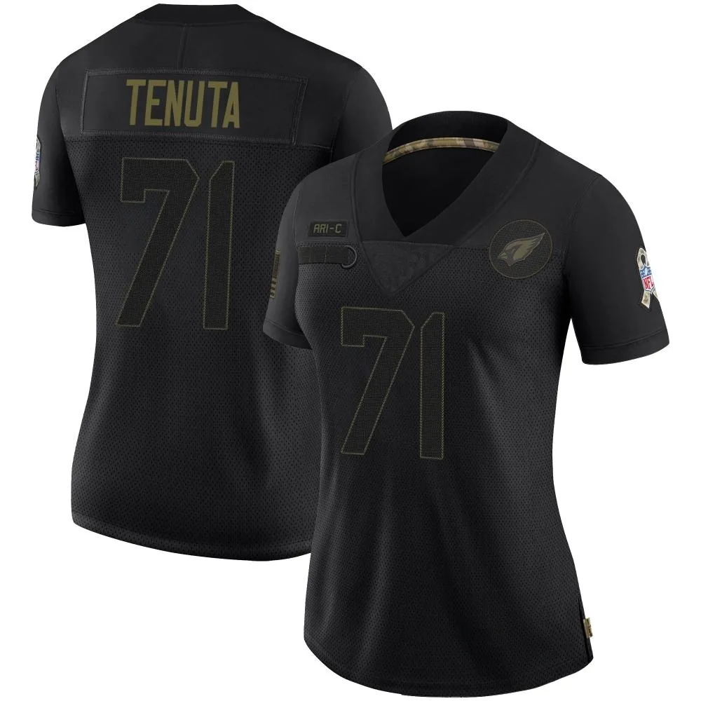 Women's Arizona Cardinals Luke Tenuta Nike 2020 Salute To Service Limited Black Jersey Women's Arizona Cardinals Luke Tenuta Nike 2020 Salute To Service Limited Black Jersey