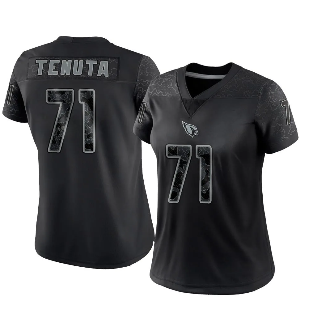Women's Arizona Cardinals Luke Tenuta Nike Reflective Limited Black Jersey Women's Arizona Cardinals Luke Tenuta Nike Reflective Limited Black Jersey