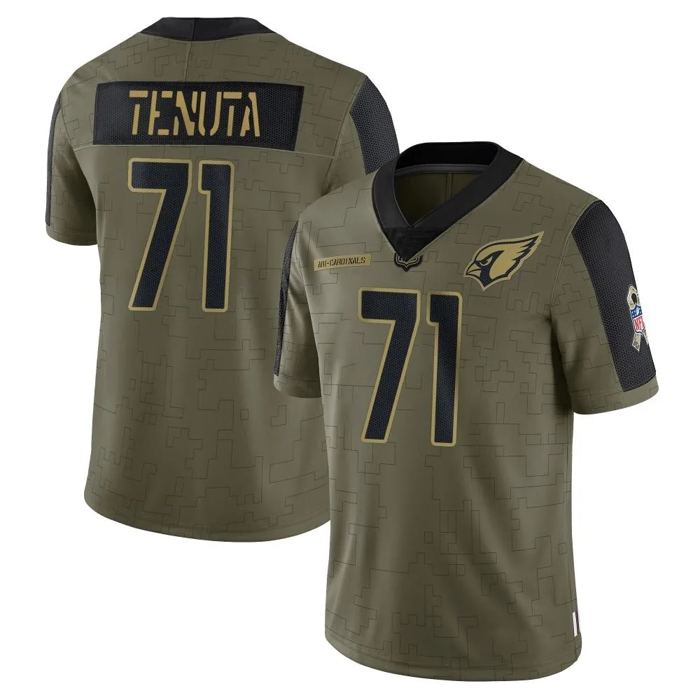 Youth Arizona Cardinals Luke Tenuta Nike 2021 Salute To Service Limited Olive Jersey Youth Arizona Cardinals Luke Tenuta Nike 2021 Salute To Service Limited Olive Jersey