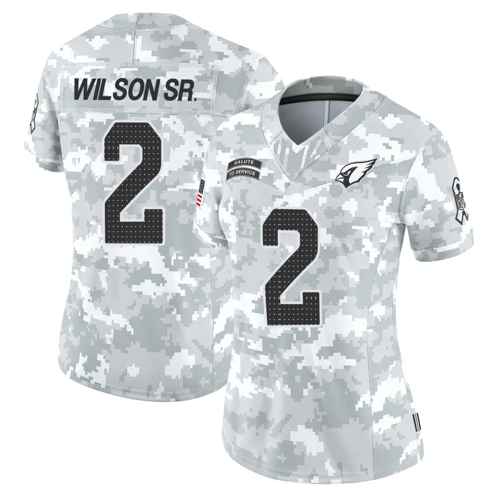 Women's Arizona Cardinals Mack Wilson Sr. Nike 2024 Salute To Service Limited Arctic Camo Jersey Women's Arizona Cardinals Mack Wilson Sr. Nike 2024 Salute To Service Limited Arctic Camo Jersey